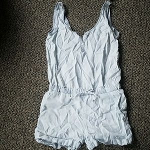 Cloth & Stone lightwash romper